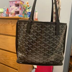 Goyard Black and Gray Tote